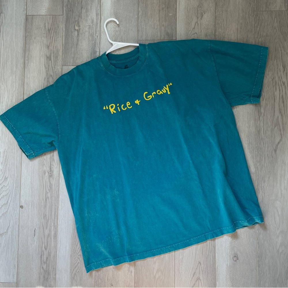 Zero Fatigue Tshirt Rice Gravy Short Sleeve Tee Blue (xxlarge) mens streetwear